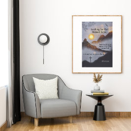 バイブル・バース・マウンテン・サンセット ポスター