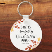 バイブル・バース・ラウンド・キーチェーン キーホルダー (正面)