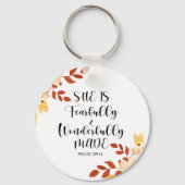 バイブル・バース・ラウンド・キーチェーン キーホルダー (裏面)