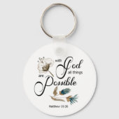 バイブル・バース・ラウンド・キーチェーン キーホルダー (正面)