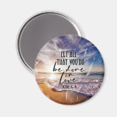 バイブル・バース・ラウンド・マグネット マグネット (正面/裏面)