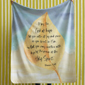 バイブル・バース・リーフフリースブランケット フリースブランケット