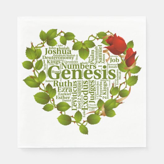 バイブル・ブック スタンダードランチョンナプキン (正面)