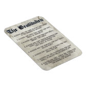 バイブルMatthew 5 Beatutudes Sermon on the山 マグネット (右側)