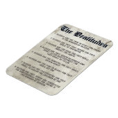 バイブルMatthew 5 Beatutudes Sermon on the山 マグネット (左側)