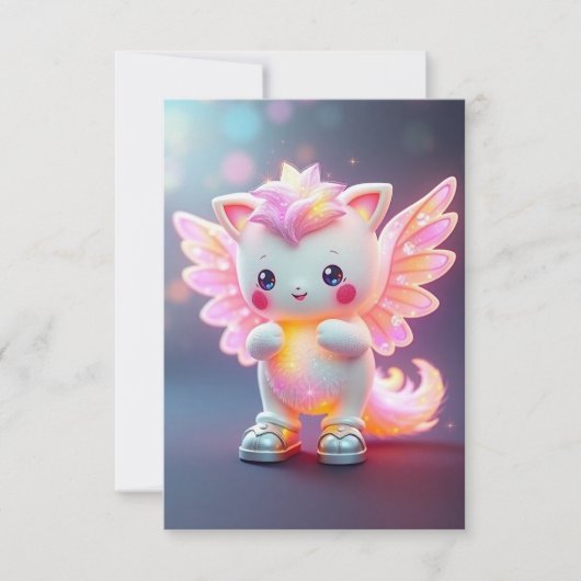 バイブルPals #1 - Nini (文字なし) サンキューカード (正面)