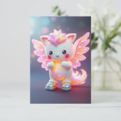 バイブルPals #1 - Nini (文字なし) サンキューカード (スタンド正面)