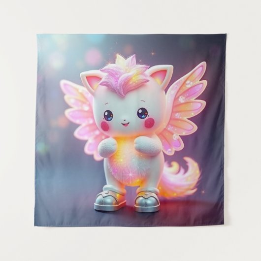 バイブルPals #1 - Nini (文字なし) タペストリー (正面)