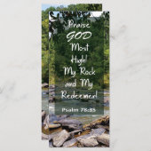 バイブルVerse My Rock My Redeemerブックマーク (正面/裏面)