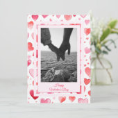 バイブレント ハーツ | オーダーメイド名 | バレンタインデー シーズンカード (スタンド正面)