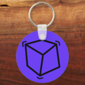 バイブレータキューブ キーホルダー (正面)