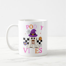 *バイブ不気味スを受け入れる： 10月T型* コーヒーマグカップ