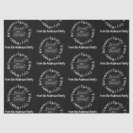 バイブ不気味スオンリーブラック&ホワイトハッピーハローウィン 薄葉紙