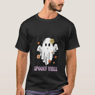 バイブ不気味ス不気味シーズンかわいい幽霊ブクルーハル Tシャツ