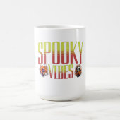 バイブ不気味ス：ハロウィーングラフィックティー コーヒーマグカップ (中央)