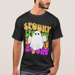 バイブ不気味ス：ハロウィーングラフィックティー Tシャツ