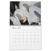 バイブ前向きカレンダー カレンダー (2月 2026)