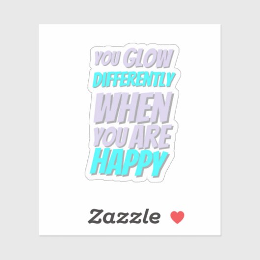 バイブ前向きステッカー シール (シート)