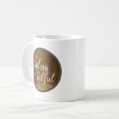 バイブ前向きス確認引用文 コーヒーマグカップ (正面左)