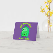 バイブ前向きス カード (黄色い花)