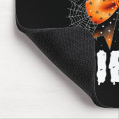 バイブ女不気味子女の子かわいいハロウィーンパンプク マウスパッド (コーナー)