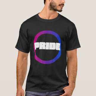バイプライドバイセクシュアル国旗LGBTバイセクシュアリティ Tシャツ