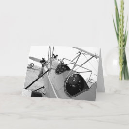 バイプレーンコックピット白黒 カード