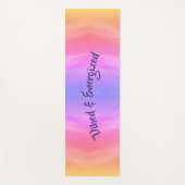 バイベッド&エナジースヨガマット ヨガマット (正面)