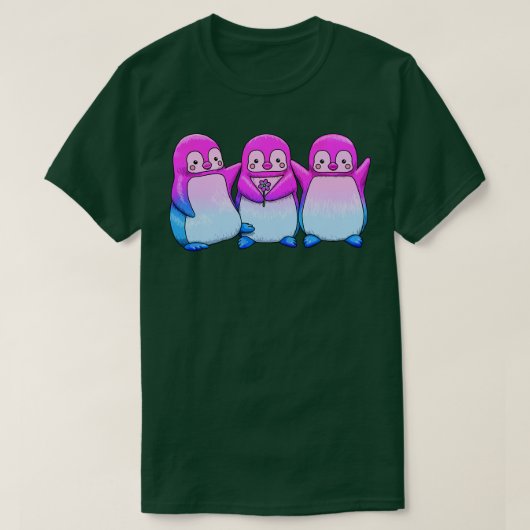バイペンギン Tシャツ (デザイン正面)
