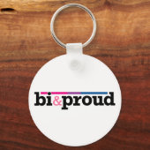 バイホワイトキーチ誇りを持ったェーン(&H) キーホルダー (正面)