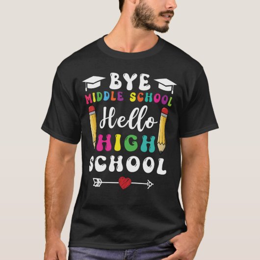 バイミドルスクールハローハイスクール Tシャツ (正面)