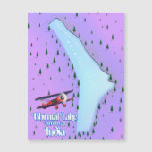 バイムタル湖バイムタルインド旅行ポスター。 (正面)