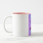 バイムタル湖バイムタルインド旅行ポスター。 ツートーンマグカップ (左)