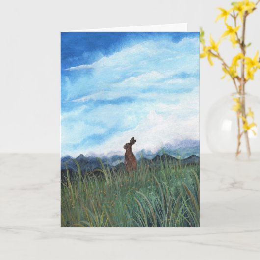 バイヤルによる野生生物の不思議 想い出のカード カード (黄色い花)