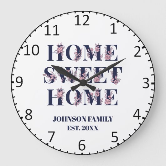 バイヤーズ不動産仲介業者 ラージ壁時計 (正面)