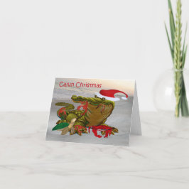 バイユーのクリスマスカード ケイジャン風クリスマス カード