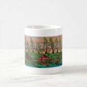 バイユーのケージャンLovin コーヒーマグカップ (中央)