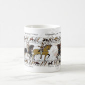 バイユーのタペストリーのマグ コーヒーマグカップ (中央)