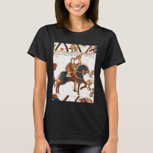 バイユーのタペストリー シーン2 馬 アングロサクソン イングランド Tシャツ