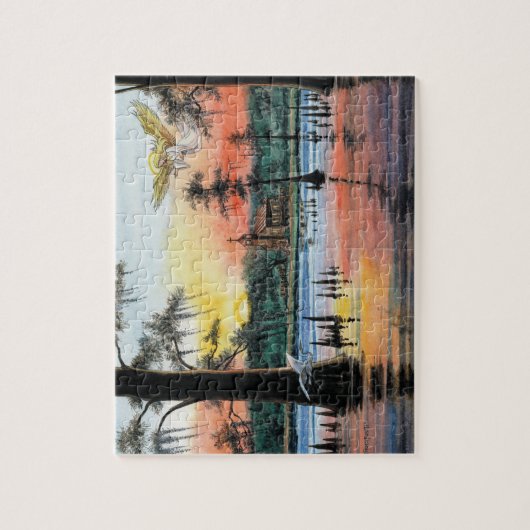 バイユーの天使 ジグソーパズル (縦)