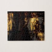 バイユーの日没の反射 ジグソーパズル (横)