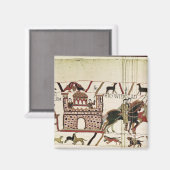 バイユースタペティスアール・ハロルドへノルマンディ公 マグネット (正面/裏面)