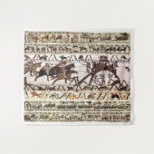 バイユータペストリーのダイナンの包囲攻撃、城への攻撃 タペストリー (正面(横))