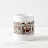 バイユータペストリー第11世紀44 コーヒーマグカップ (中央)