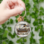 バイユータペストリー第11世紀 キーホルダー (手)