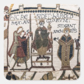 バイユータペストリー – キングハロルド戴冠式 スクエアシール (正面)