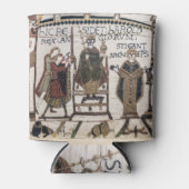 バイユータペストリー – キングハロルド戴冠式 缶クーラー (正面)