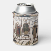 バイユータペストリー – キングハロルド戴冠式 缶クーラー (缶裏面)