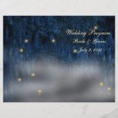 バイユーブリスフォールディング結婚式 プログラム (正面)