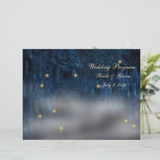 バイユーブリスフォールディング結婚式 プログラム (スタンド正面)